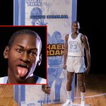 Goat Toys North Carolina Jordan Action Figure |  two heads
