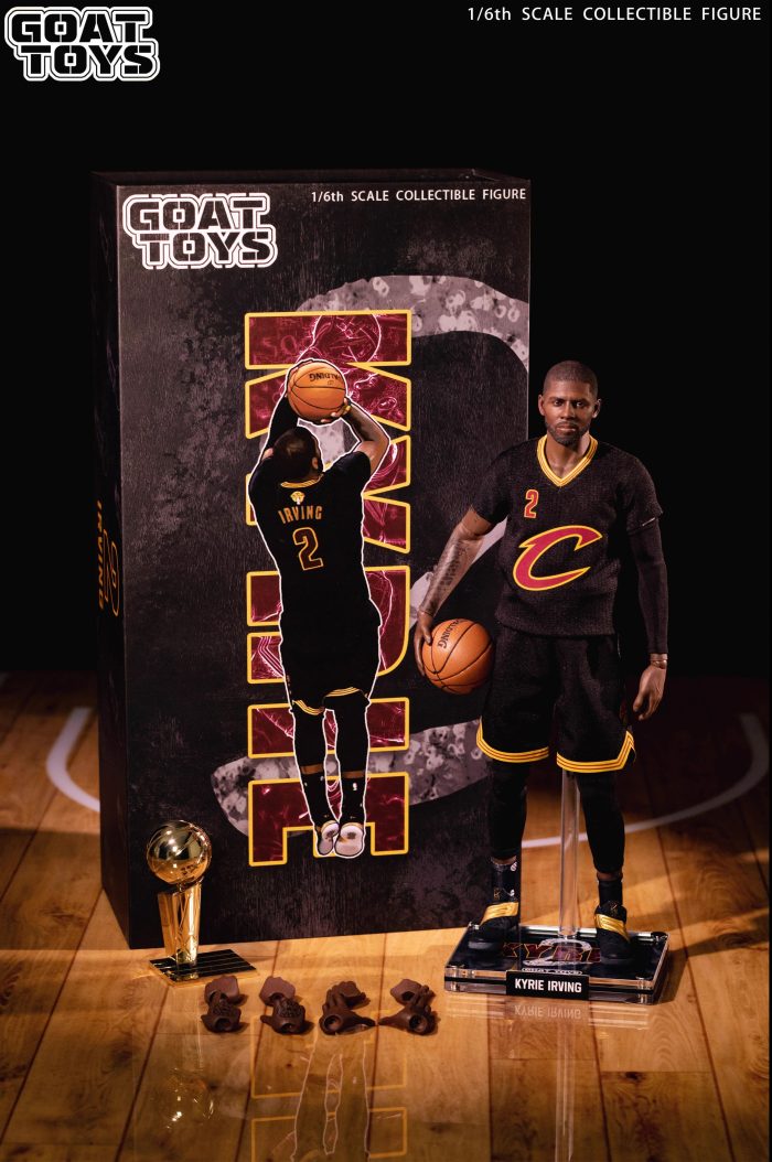 GoatToys 1/6 Scale Action Figure of Irving, the NBA Champion of the Cavaliers