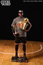 GoatToys 1/6 LeBron James 16 Cavaliers Championship Action Figure