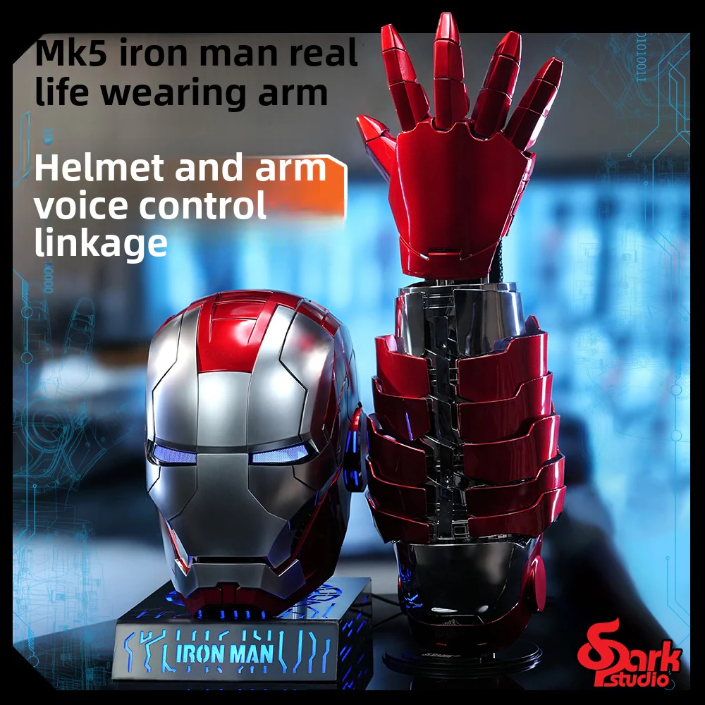 SPARK STUDIO 1/1 mk5 Arm | Wearable for Real People | english Voice Control | Remote Control | right hand